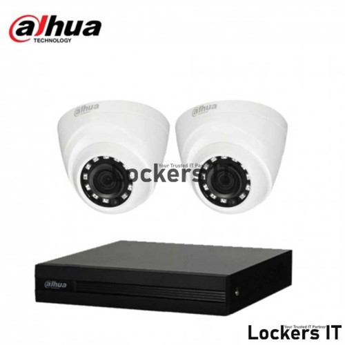 Dahua 2-Unit CC Camera Package Dahua 2-Unit CC Camera Package