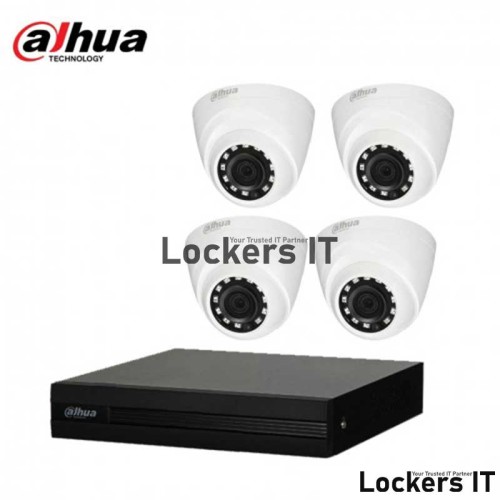 Dahua 4-Unit CC Camera Package