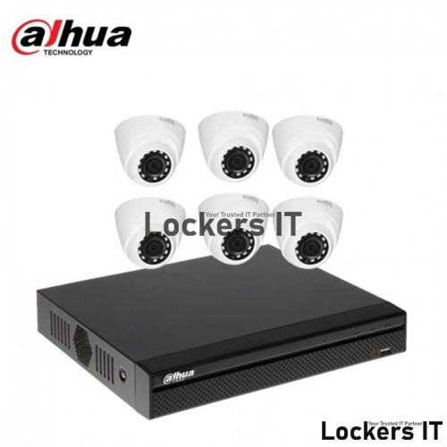 Dahua 6-Unit CC Camera Package Dahua 6-Unit CC Camera Package