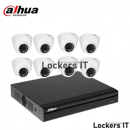Dahua 8-Unit CC Camera Package Dahua 8-Unit CC Camera Package