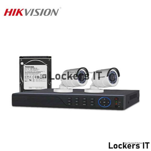 HIKVISION 2-Unit CC Camera Package HIKVISION 2-Unit CC Camera Package