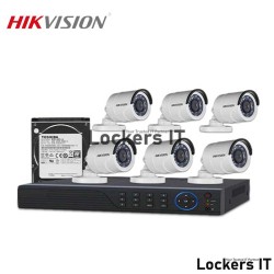 HIKVISION 6-Unit CC Camera Package HIKVISION 6-Unit CC Camera Package