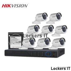 HIKVISION 8-Unit CC Camera Package HIKVISION 8-Unit CC Camera Package